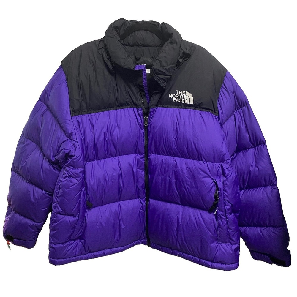 The North Face 96' Women Retro Nuptse 700 Puffer Down Winter Jacket Purple 3XL